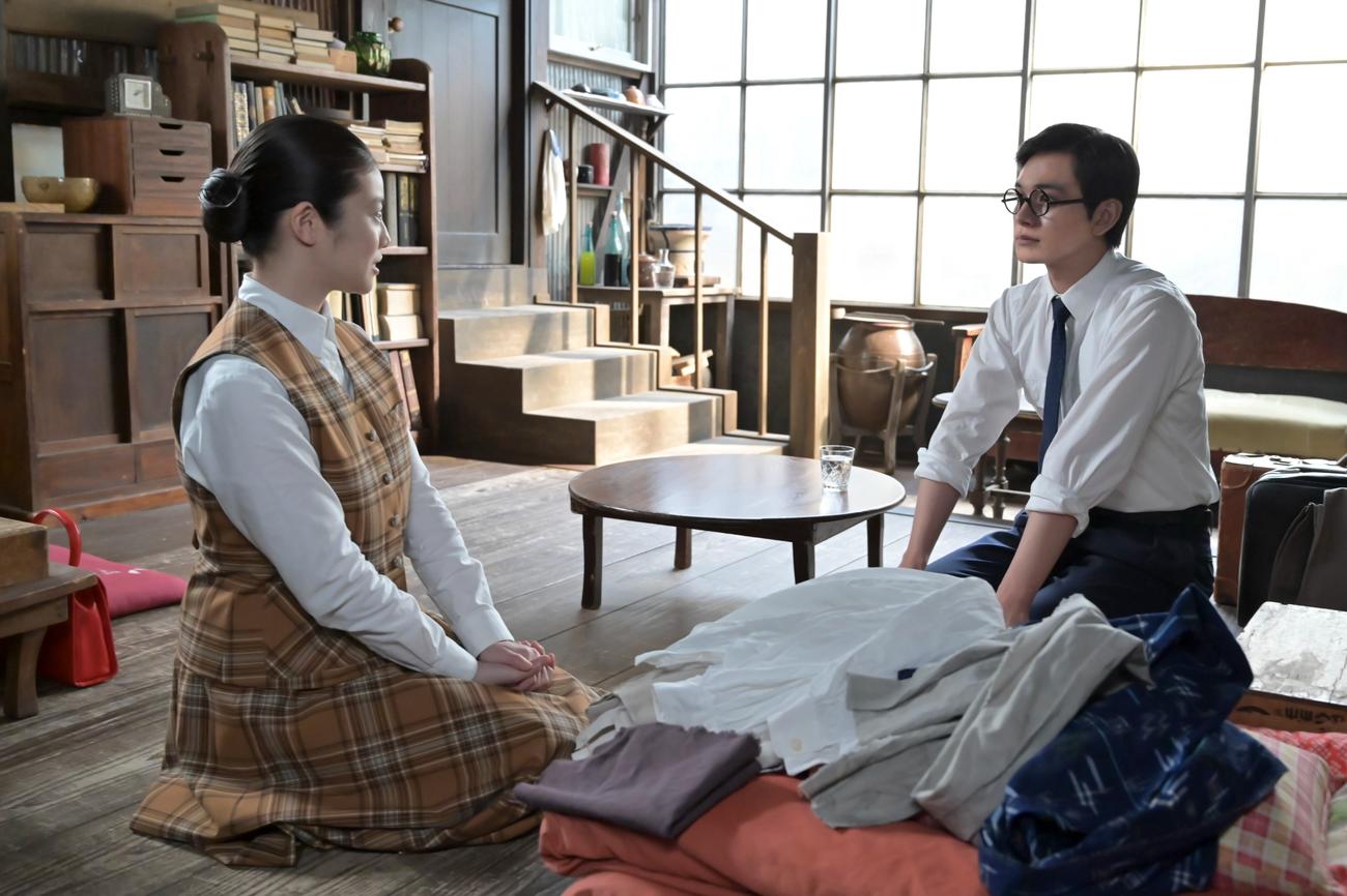 NHK連続テレビ小説「あんぱん」の1場面（C）NHK