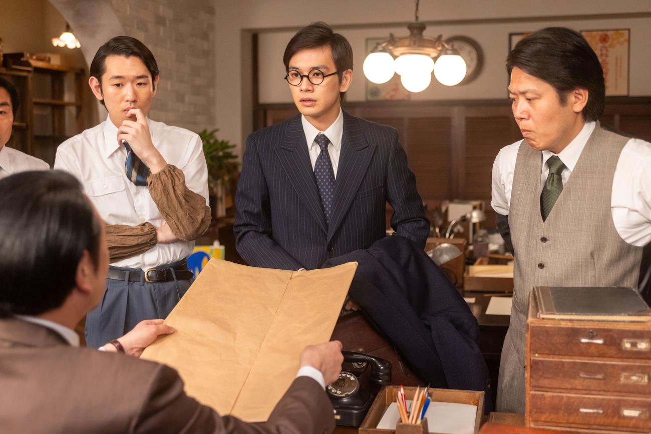 NHK連続テレビ小説「あんぱん」の1場面（C）NHK