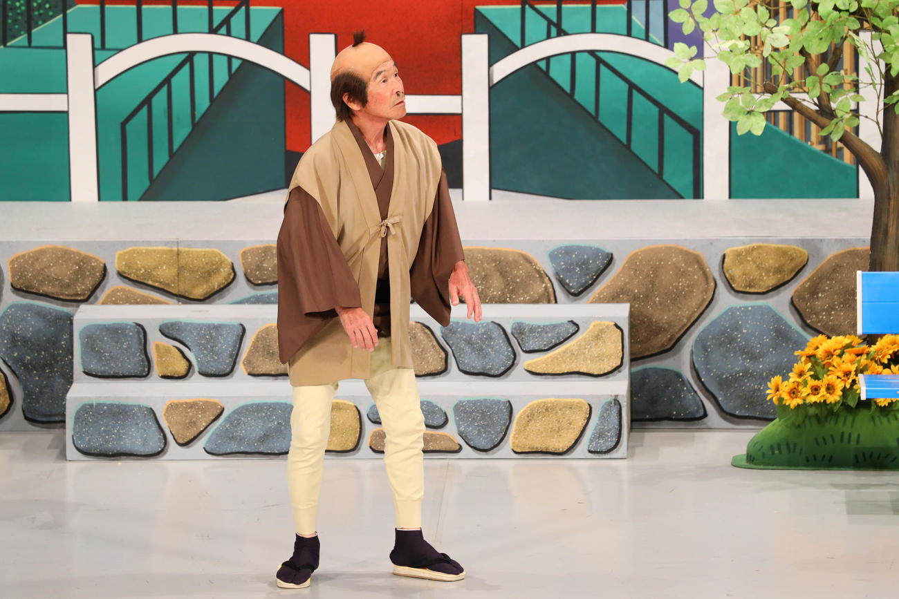 「ナインティナイン岡村隆史の花の駐在さん　第2回東京公演」千秋楽。間寛平