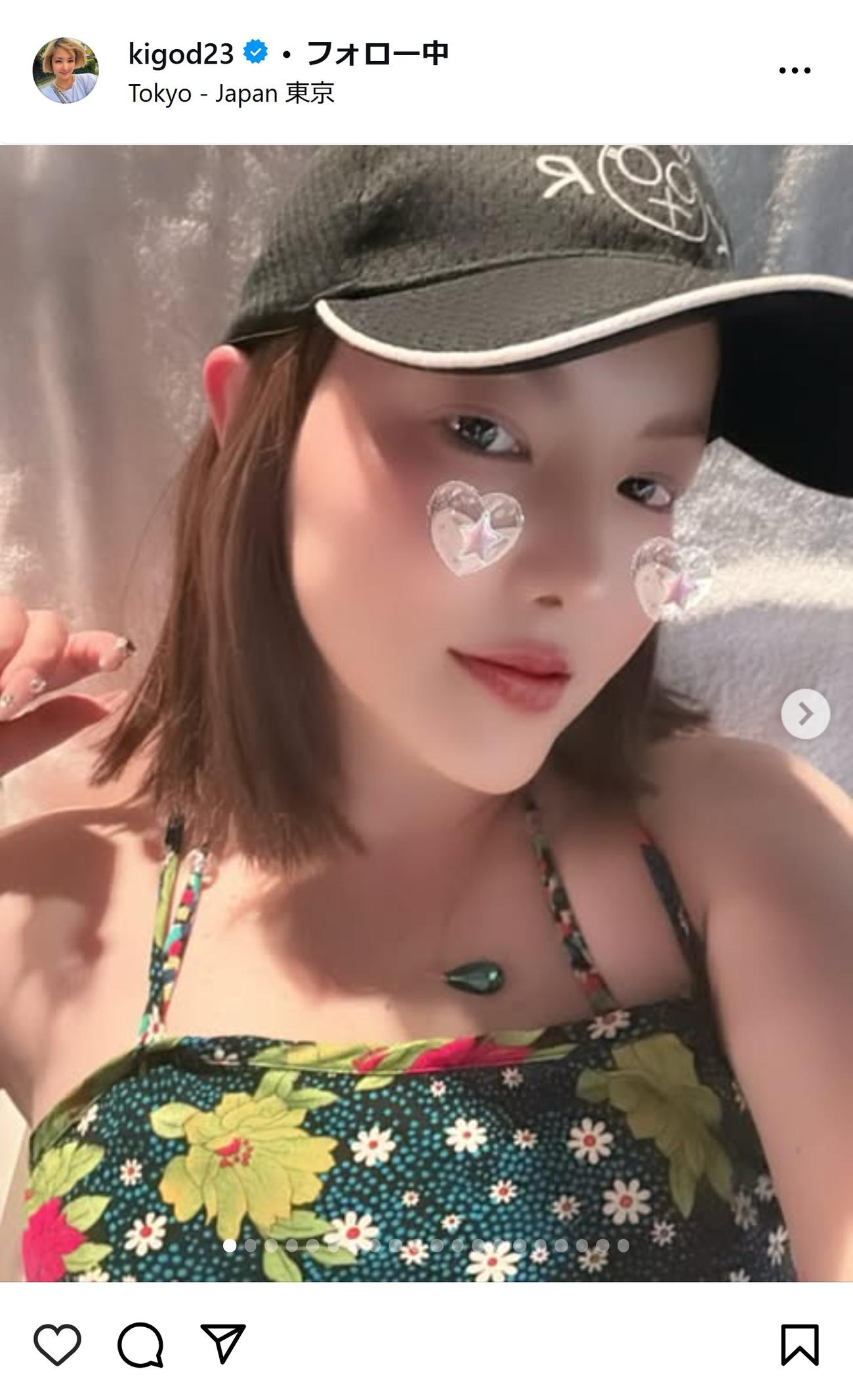 希良梨さんのインスタグラムから