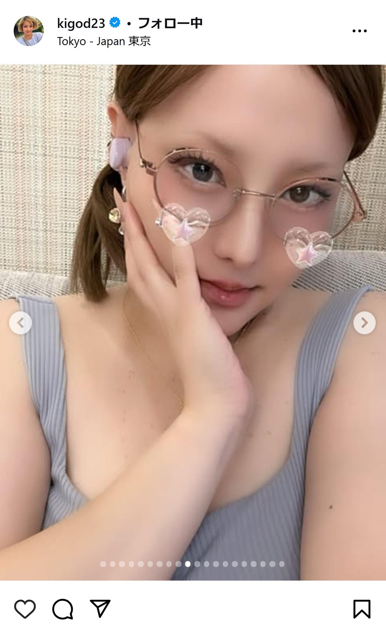 希良梨さんのインスタグラムから