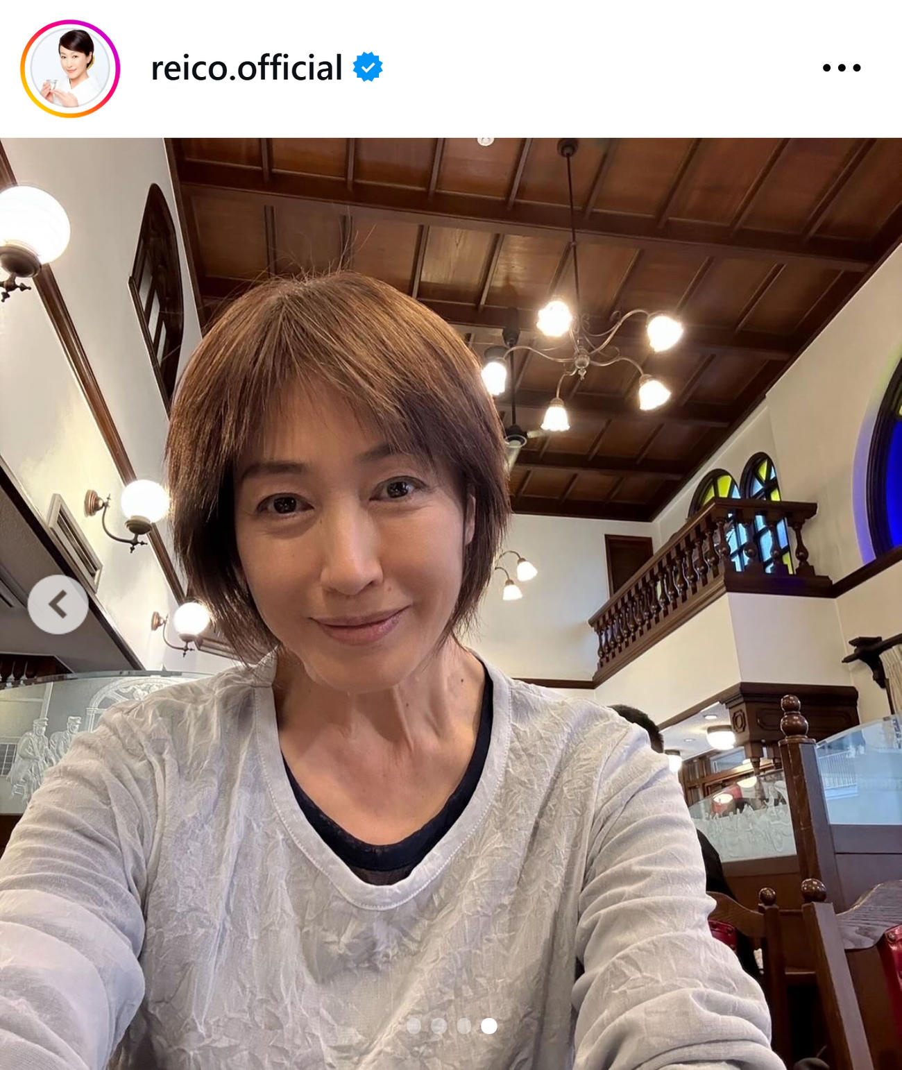 高島礼子のインスタグラムから