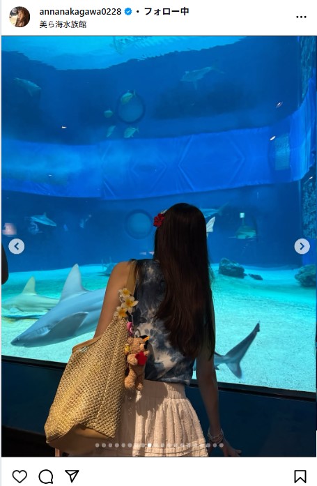 中川杏奈のインスタグラムから