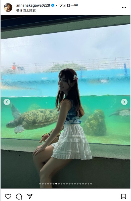 中川杏奈のインスタグラムから