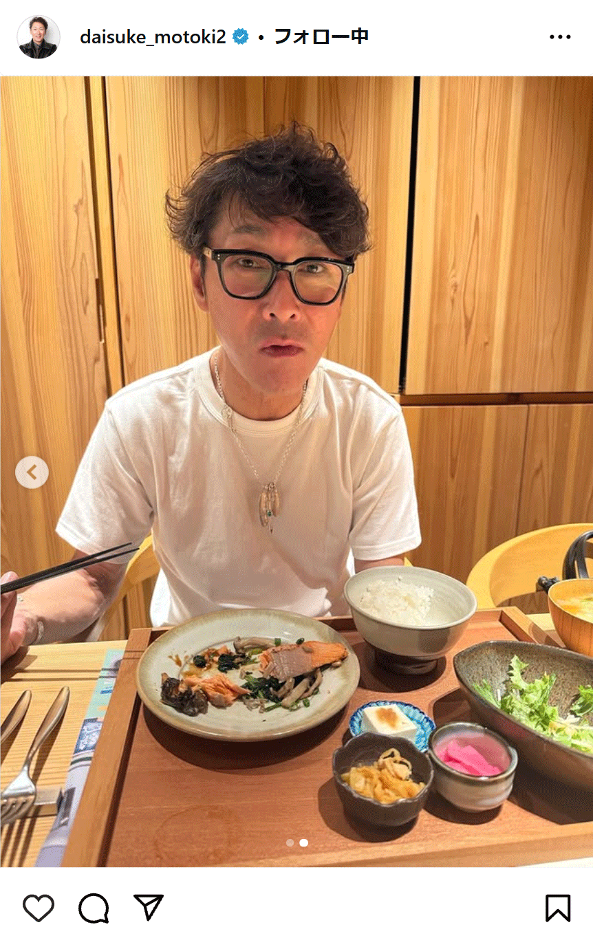 元木大介氏のインスタグラムから