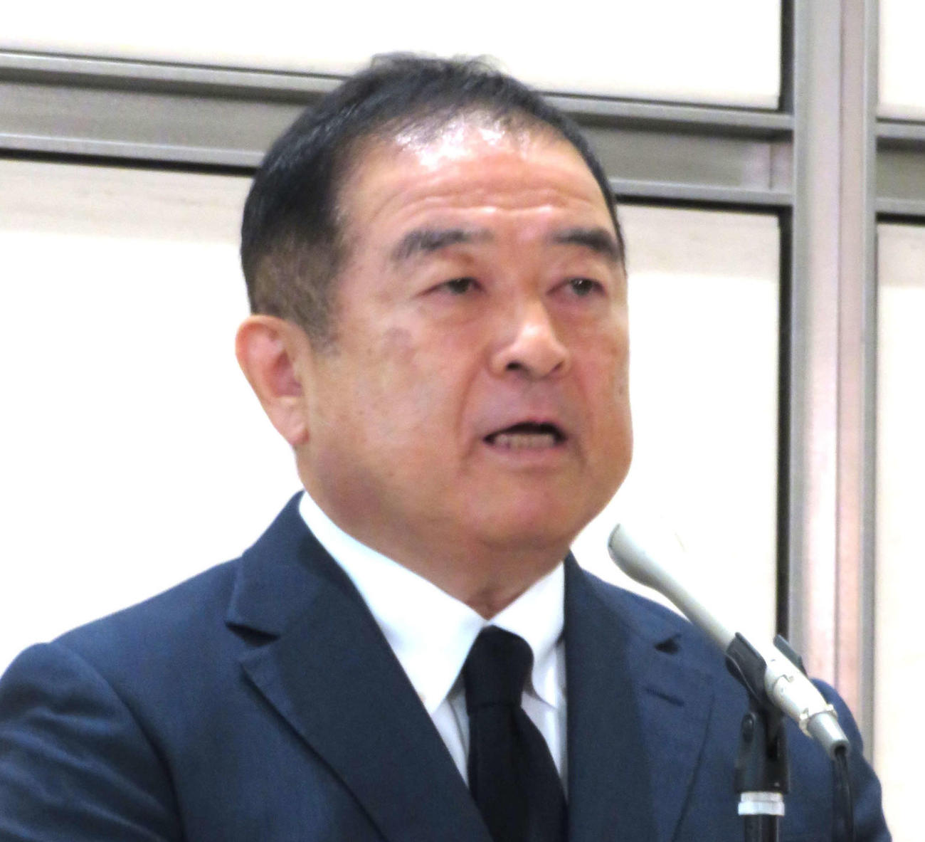 日本テレビの福田博之社長（2025年6月20日撮影）