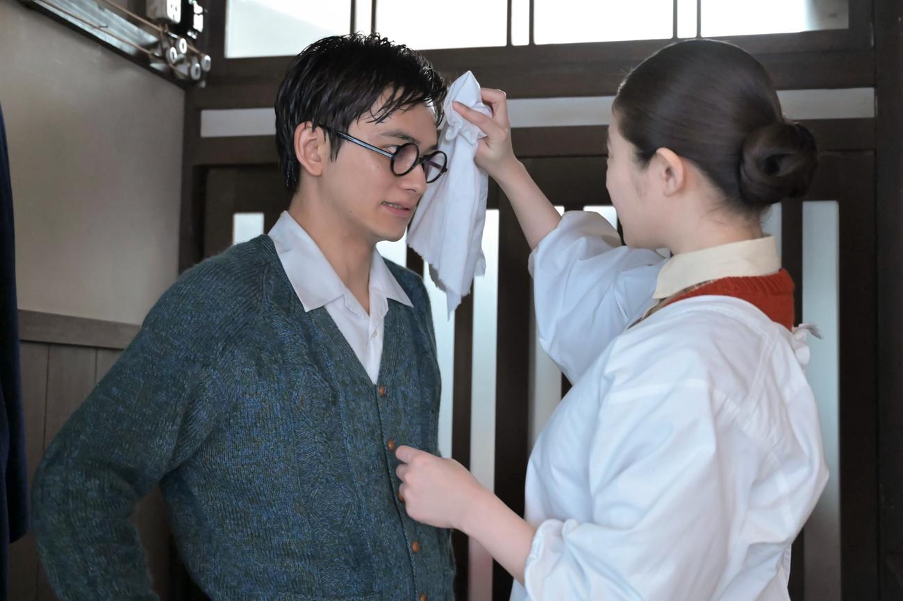 NHK連続テレビ小説「あんぱん」の1場面（C）NHK