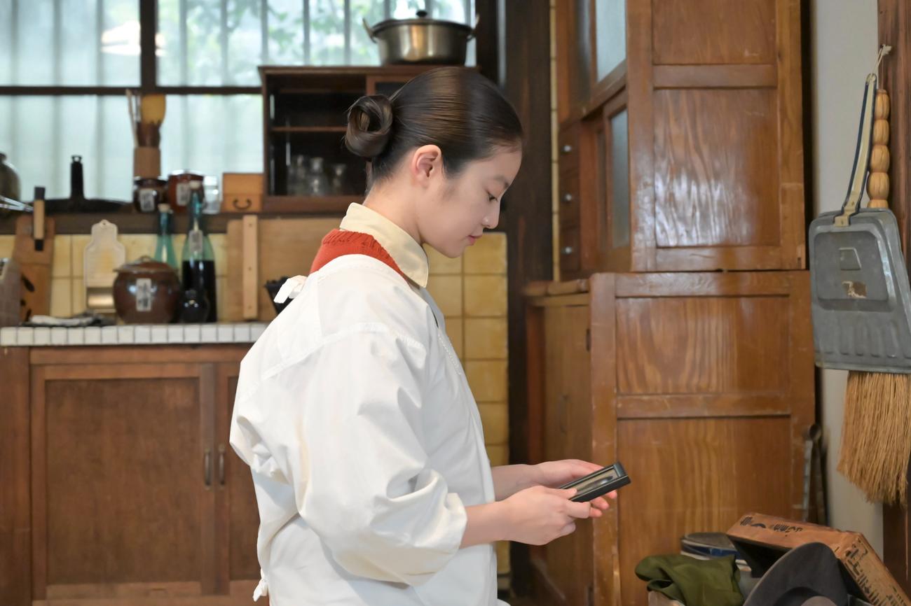 NHK連続テレビ小説「あんぱん」の1場面（C）NHK