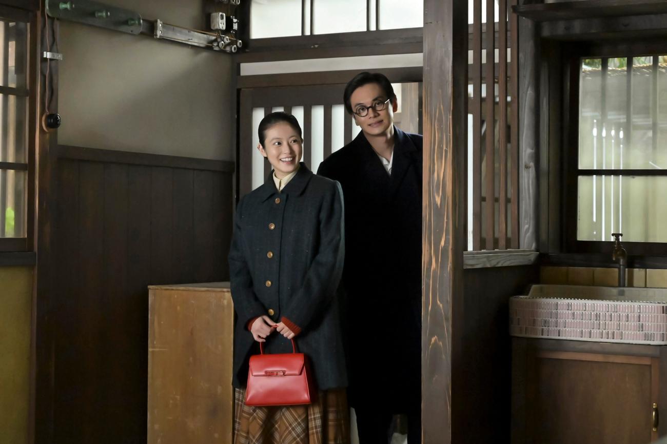 NHK連続テレビ小説「あんぱん」の1場面（C）NHK