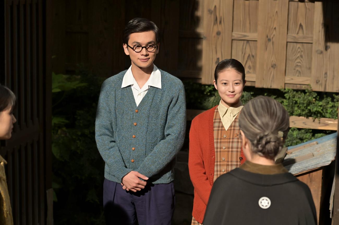 NHK連続テレビ小説「あんぱん」の1場面（C）NHK