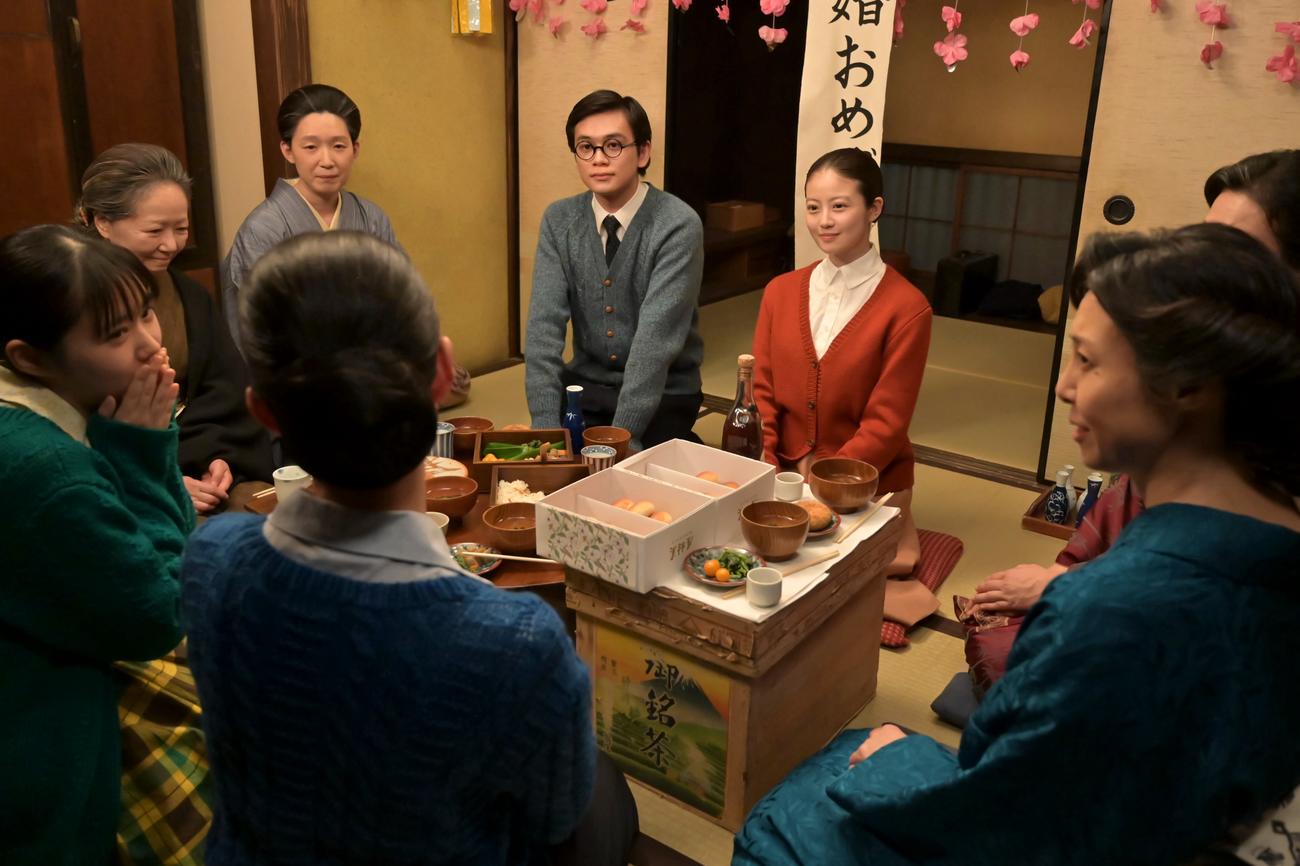 NHK連続テレビ小説「あんぱん」の1場面（C）NHK