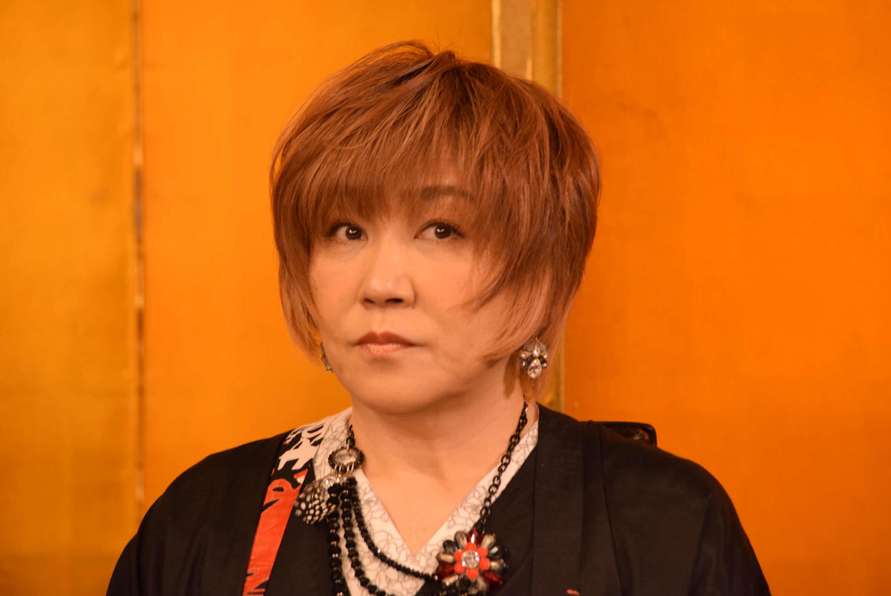 「大阪は踊る！」の取材会に出席した松本梨香（撮影・阪口孝志）