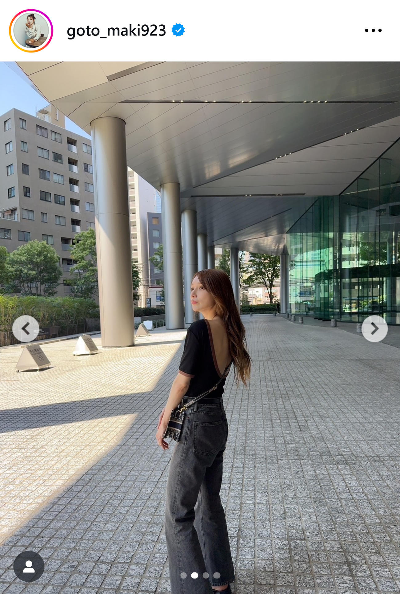 後藤真希のインスタグラムから