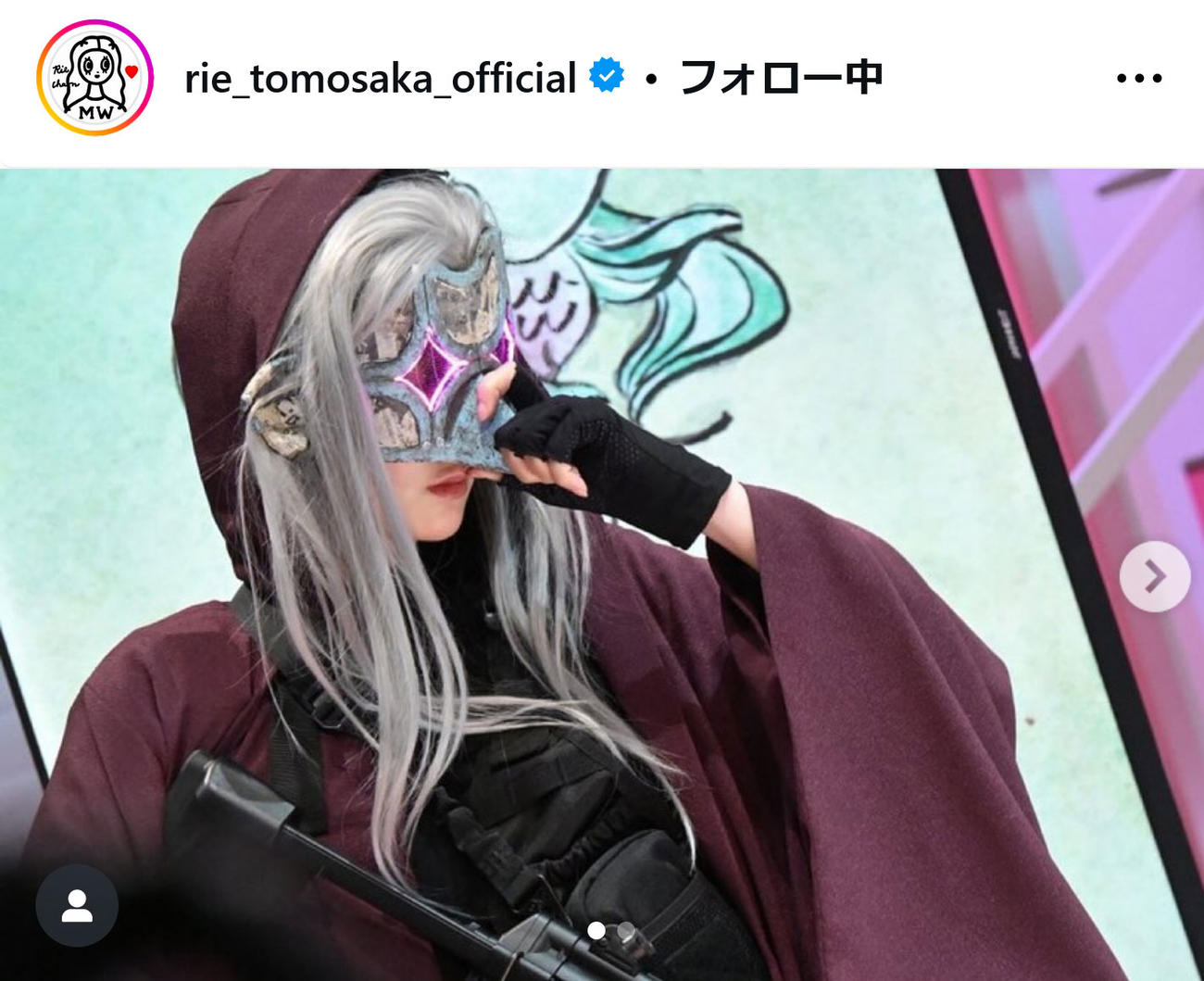 ともさかりえインスタグラムから