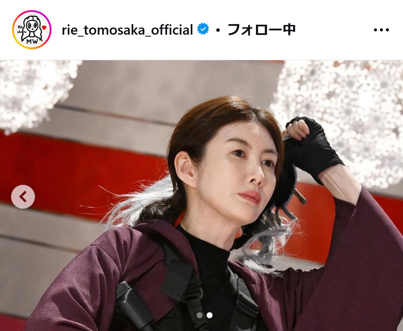 ともさかりえインスタグラムから