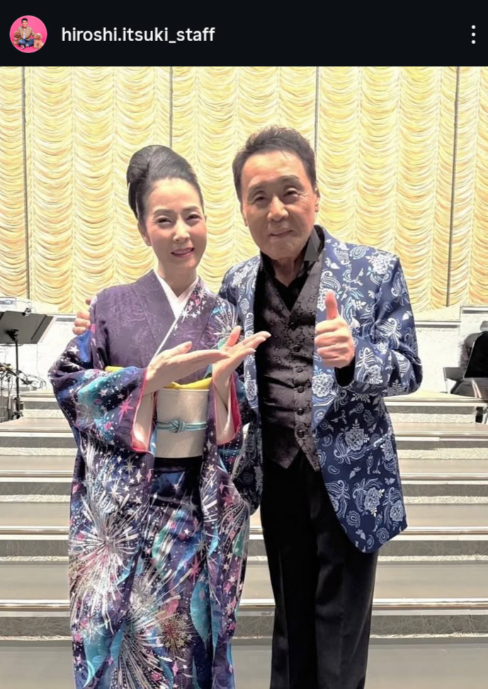 五木ひろしのインスタグラムから