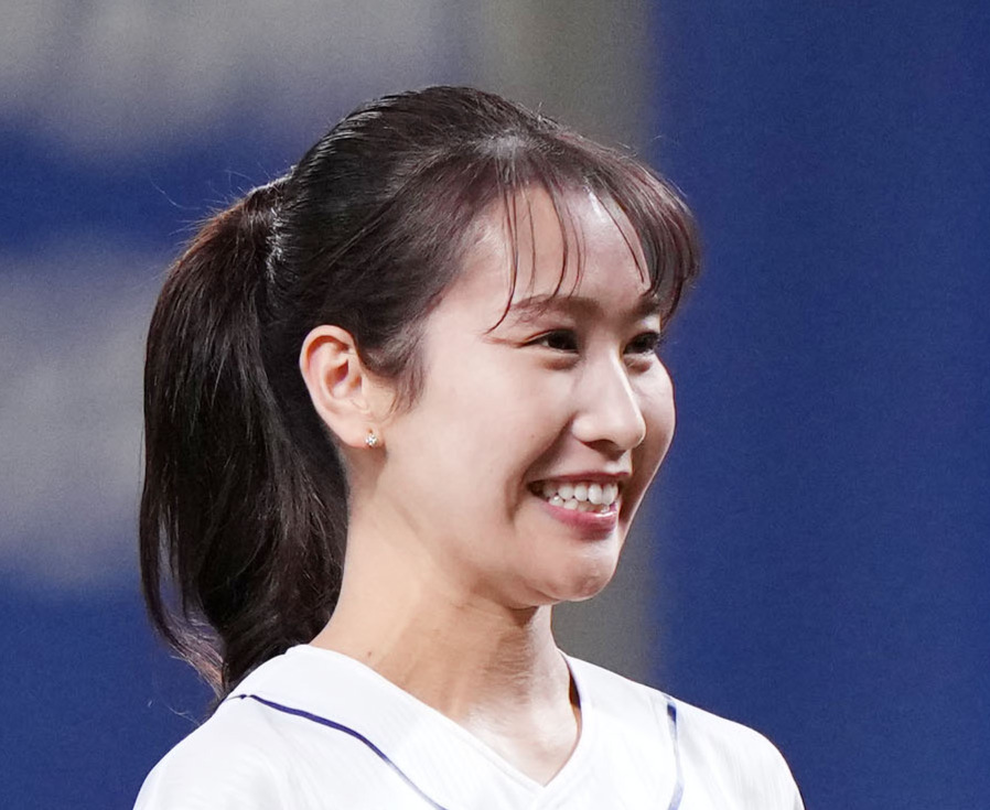 メ～テレ島津咲苗アナ（2022年撮影）