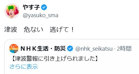 やす子のXから