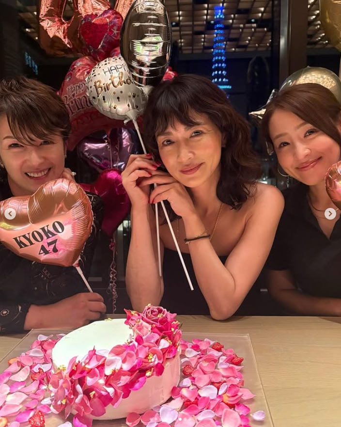 長谷川京子のインスタグラムから