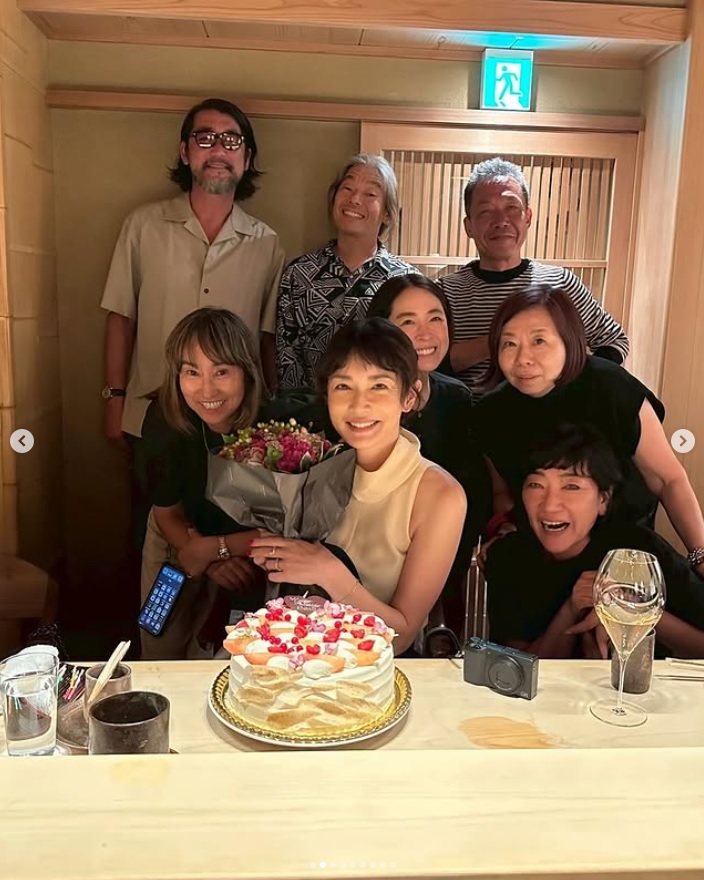 長谷川京子のインスタグラムから