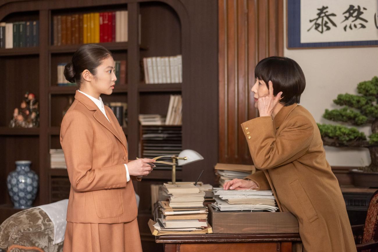 NHK連続テレビ小説「あんぱん」の1場面（C）NHK