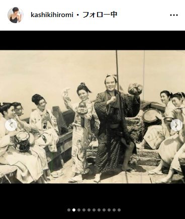 樫木裕実さんのインスタグラムから