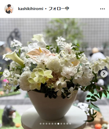 樫木裕実さんのインスタグラムから