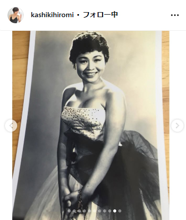 樫木裕実さんのインスタグラムから