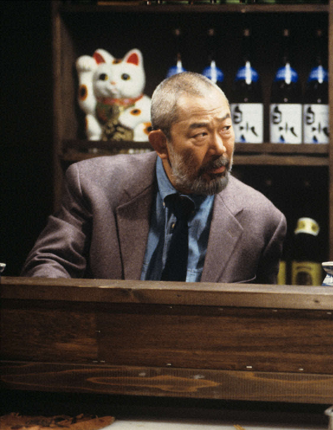 95～96年放送のドラマ「3年B組金八先生」第4シリーズに出演していた上條恒彦さん（写真提供：TBS）