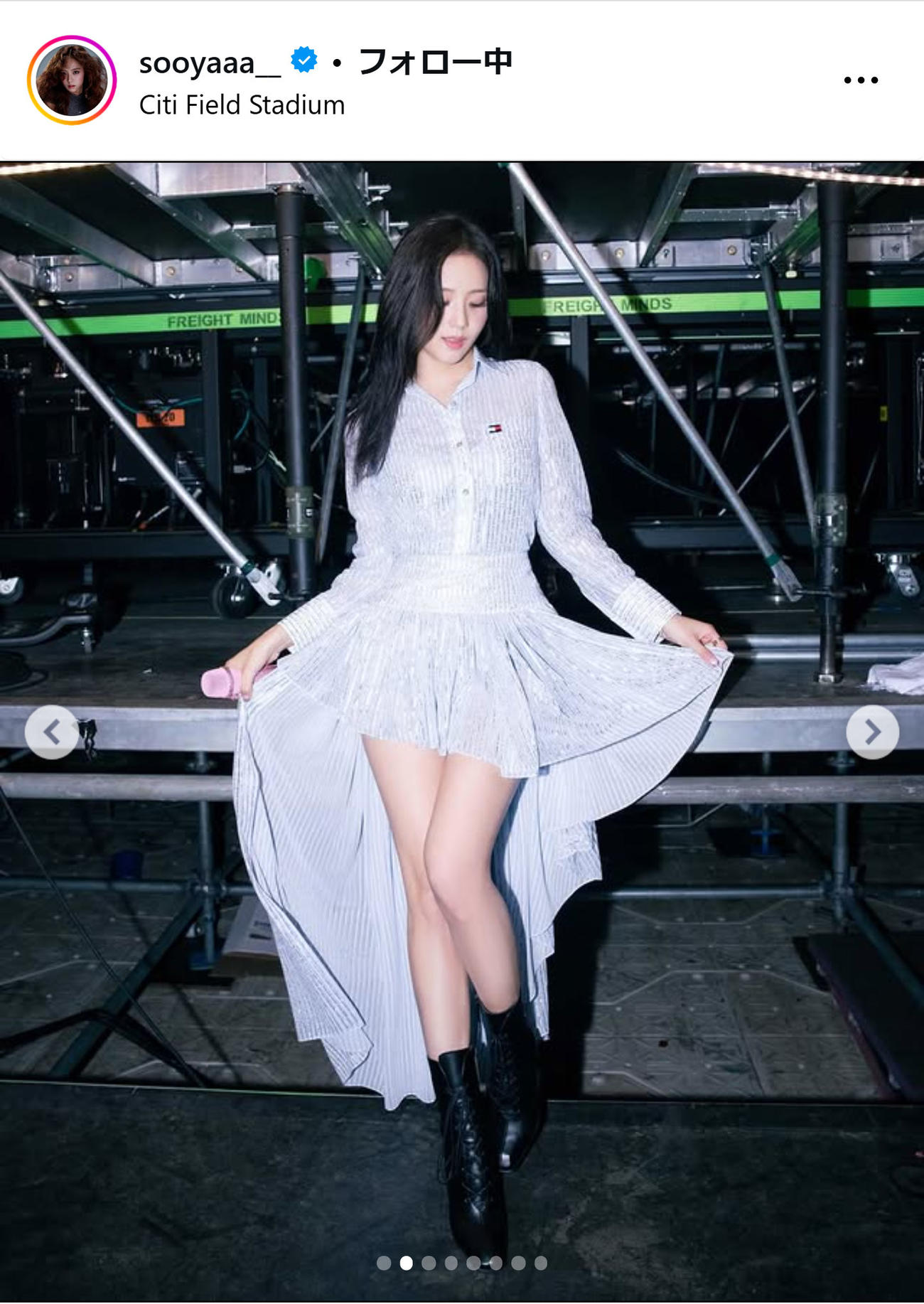 JISOOのインスタグラムから