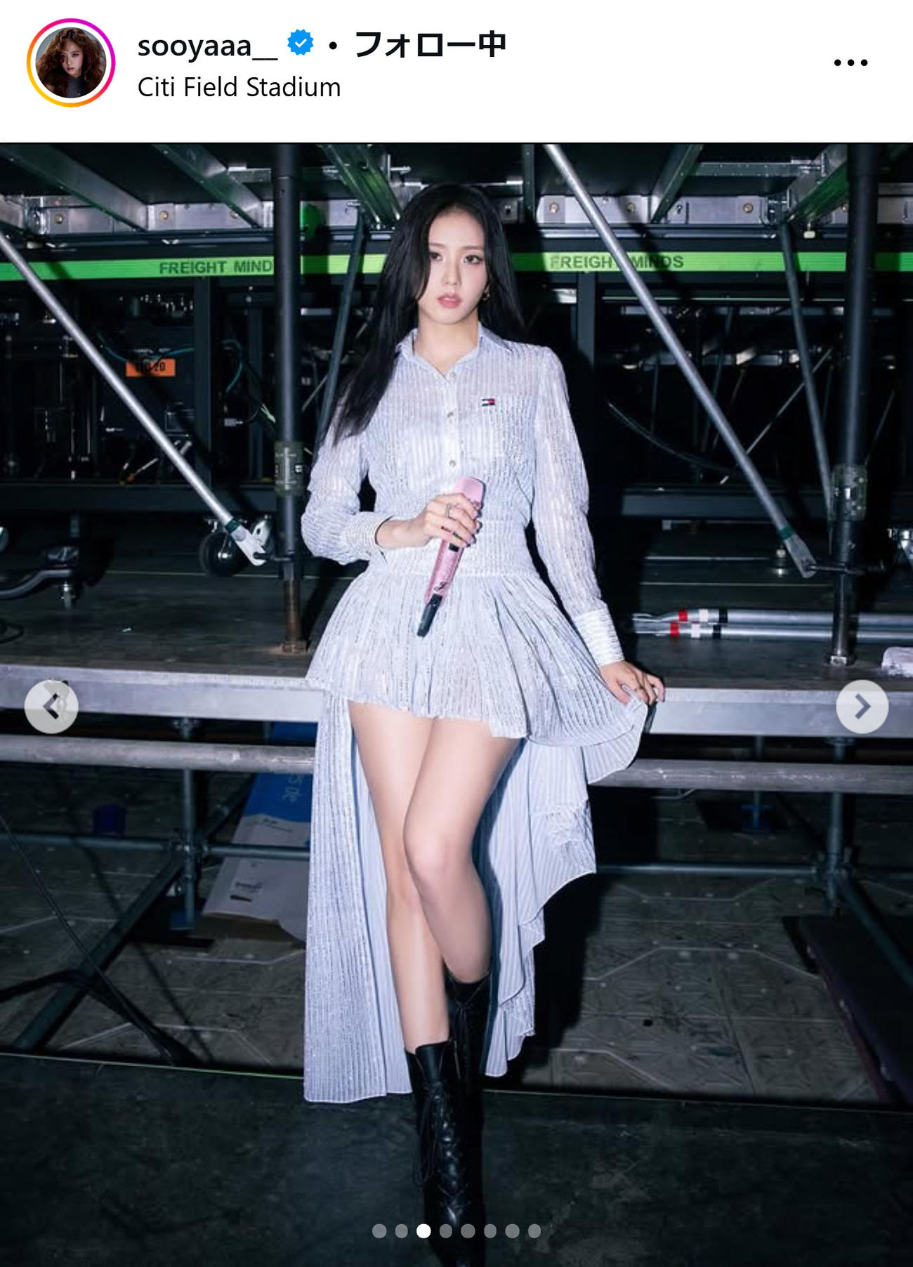 JISOOのインスタグラムから