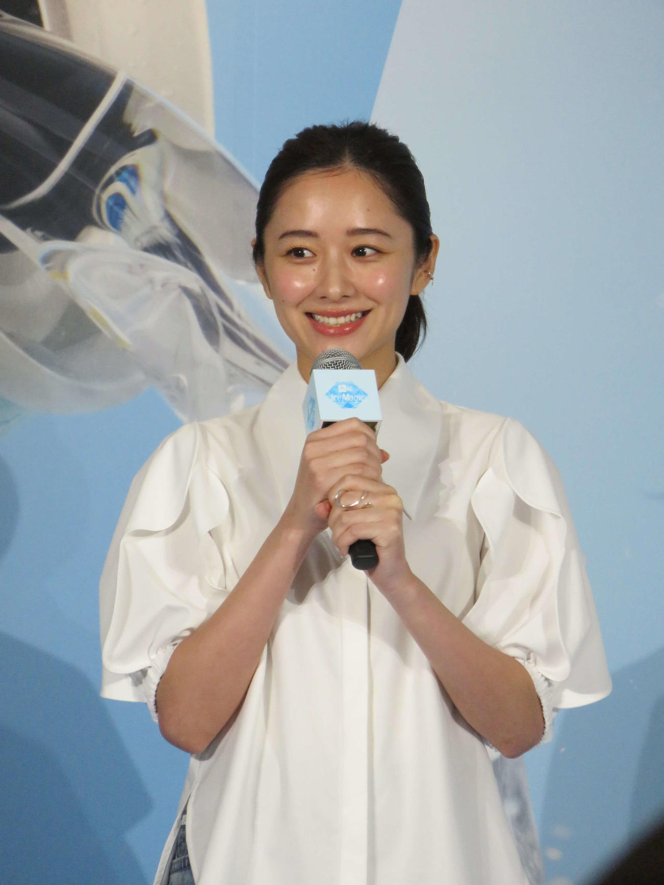 Ice Magicオープニングイベントに登壇した堀田真由