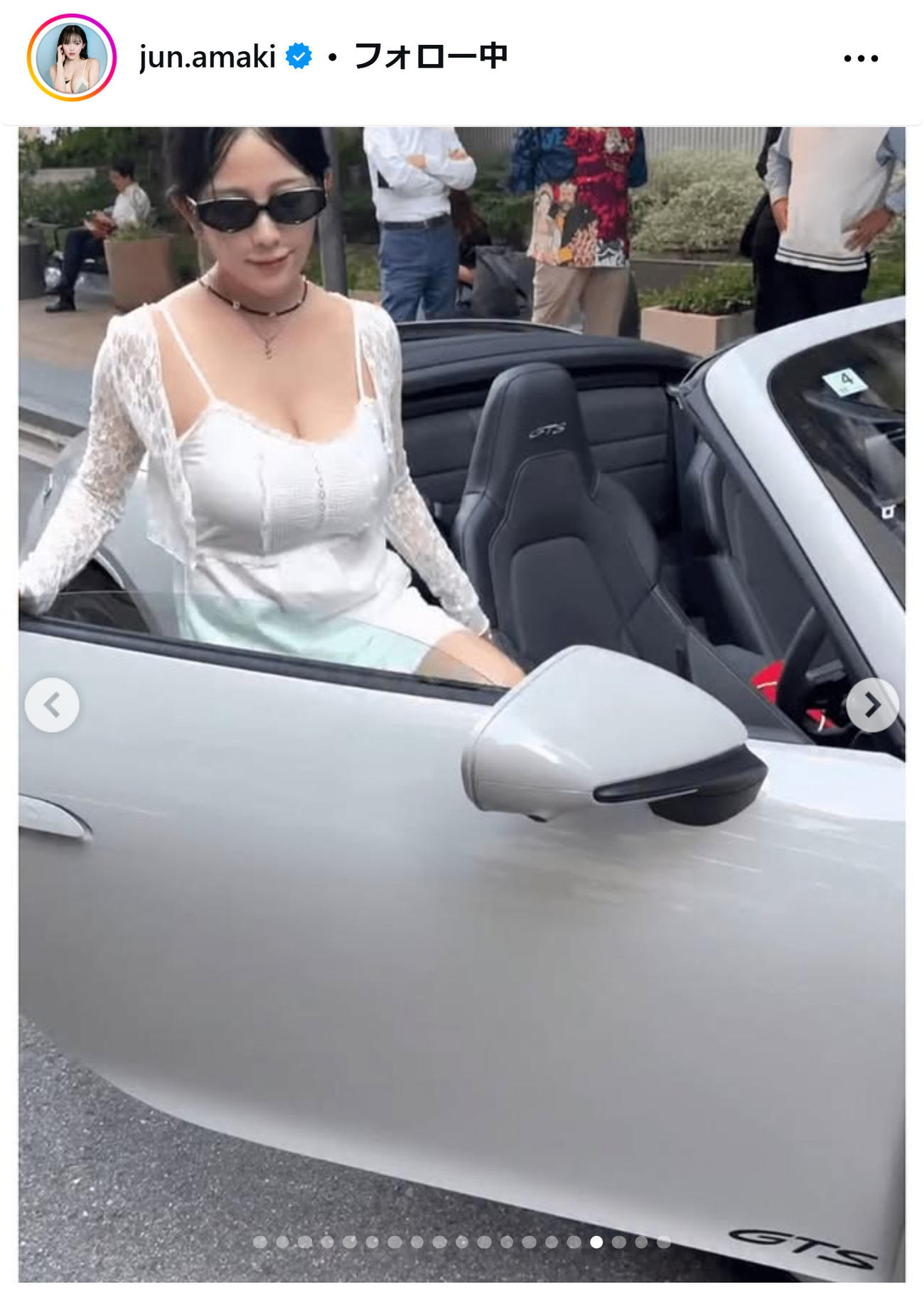 天木じゅんのインスタグラムから