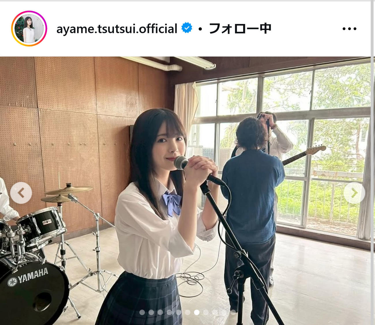乃木坂46筒井あやめインスタグラムから