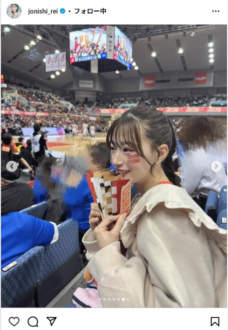 上西怜のインスタグラムから
