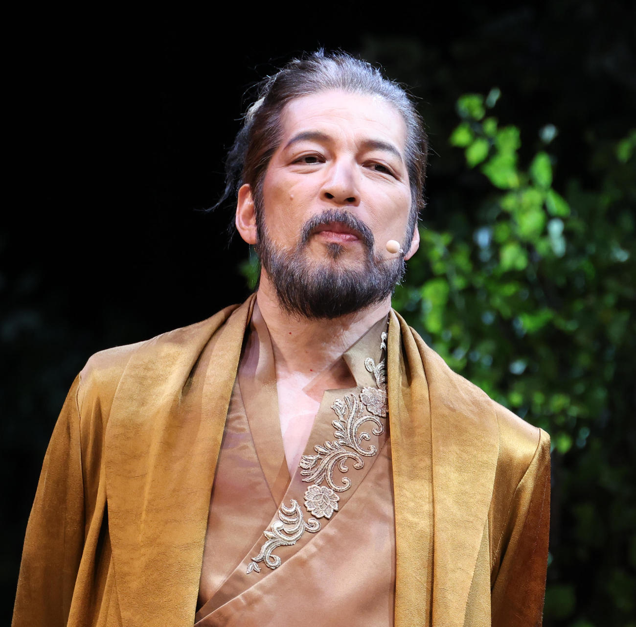 ミュージカル「ナイツ・テイル　ー騎士物語ー」開幕記念会見を行う宮川浩（撮影・中島郁夫）