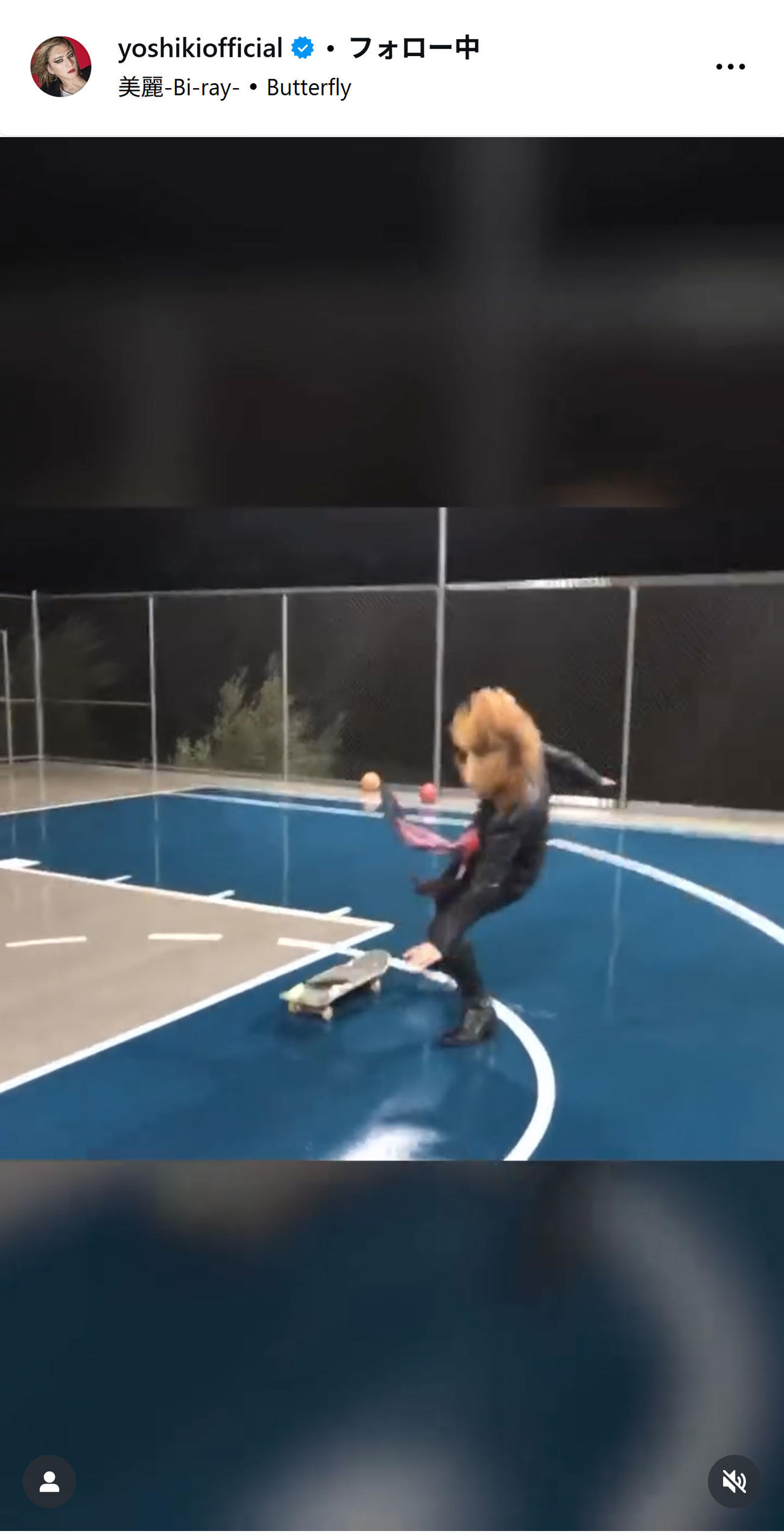 YOSHIKIのインスタグラムから