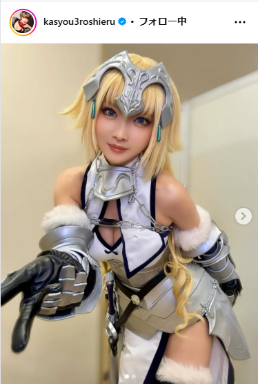 火将ロシエルのインスタグラムから