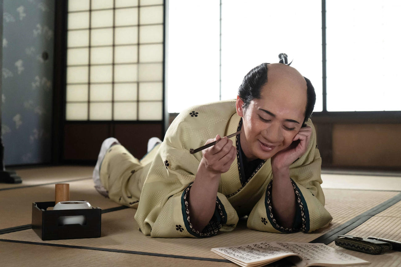 NHK大河ドラマ「べらぼう～蔦重栄華乃夢噺～」で戯作者で浮世絵師の北尾政演（山東京伝）を演じる古川雄大