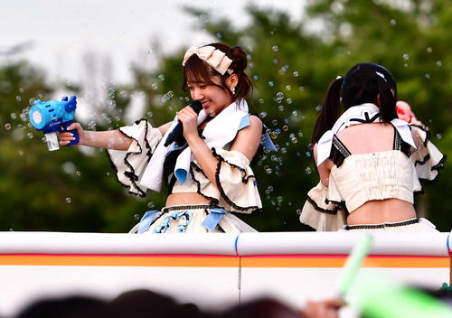 15周年のSUPER☆GiRL TIFで夏曲連発の躍動ステージ 竹内ななみ「最高の