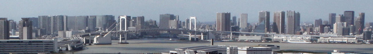 湾岸エリアの高層ビル