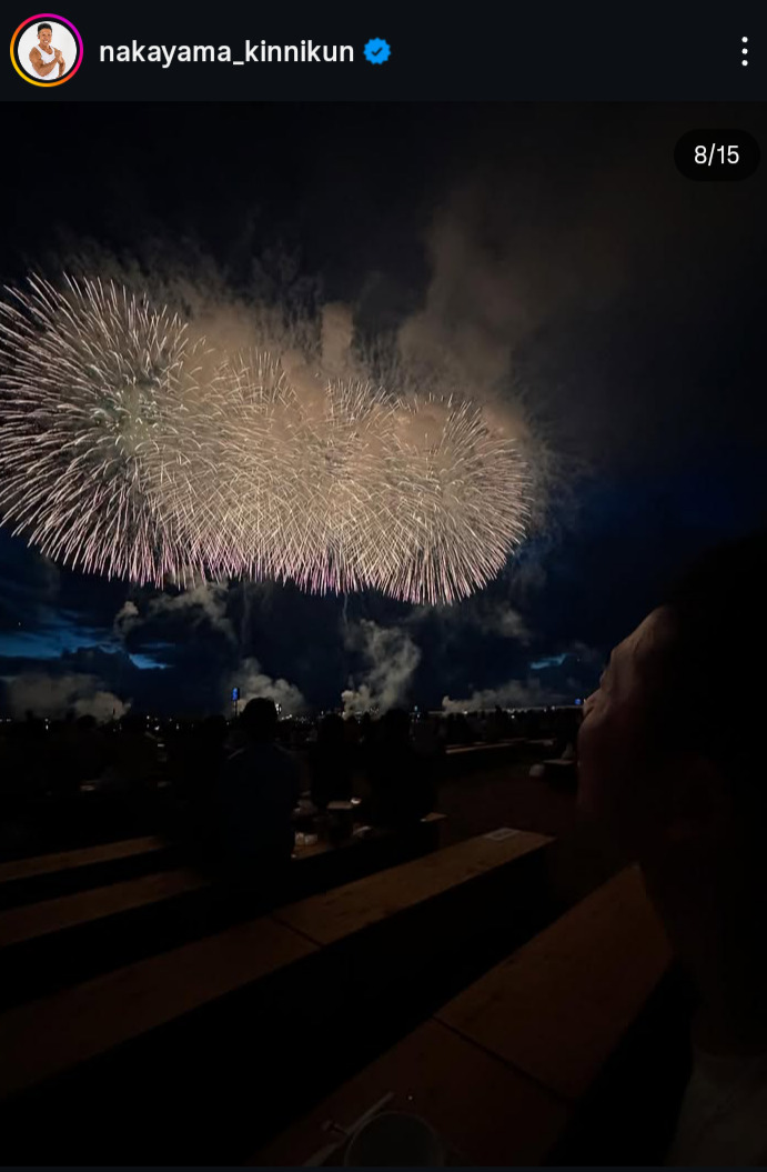 なかやまきんに君のインスタグラムから