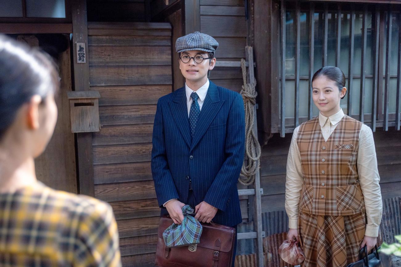 NHK連続テレビ小説「あんぱん」の1場面（C）NHK
