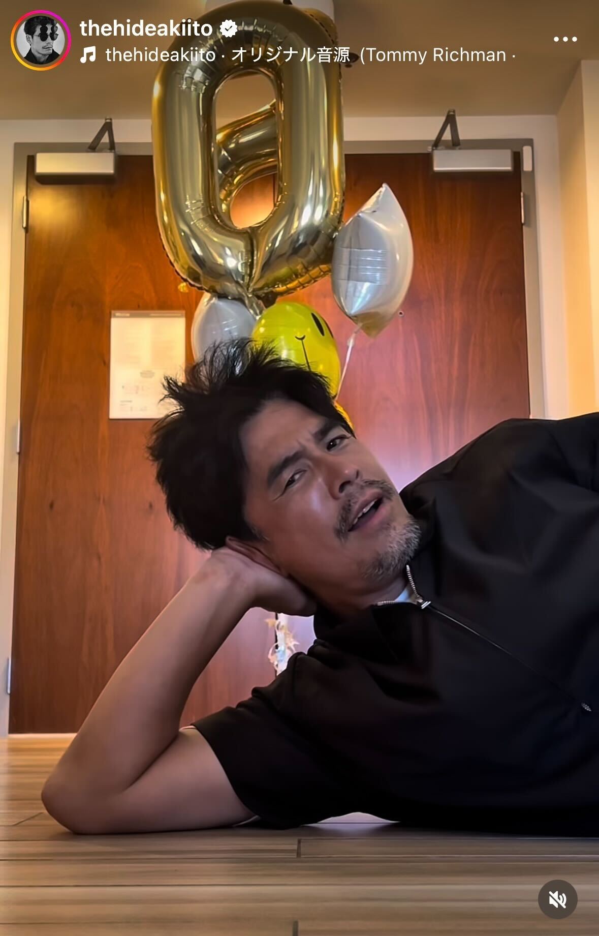 50歳の誕生日を迎えた伊藤英明（インスタグラムから）