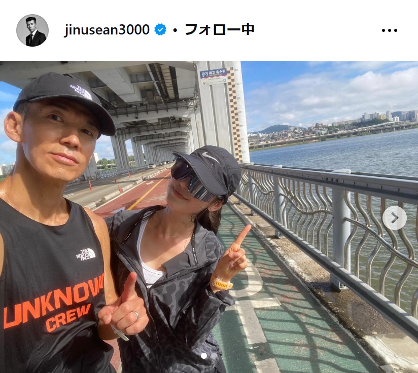 SEANのインスタグラムから