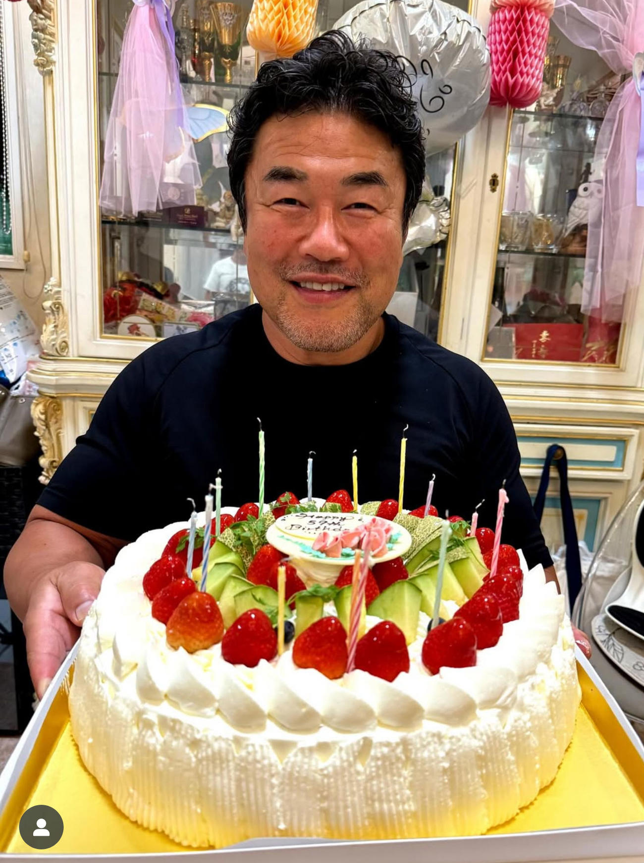 北斗晶のインスタグラムから