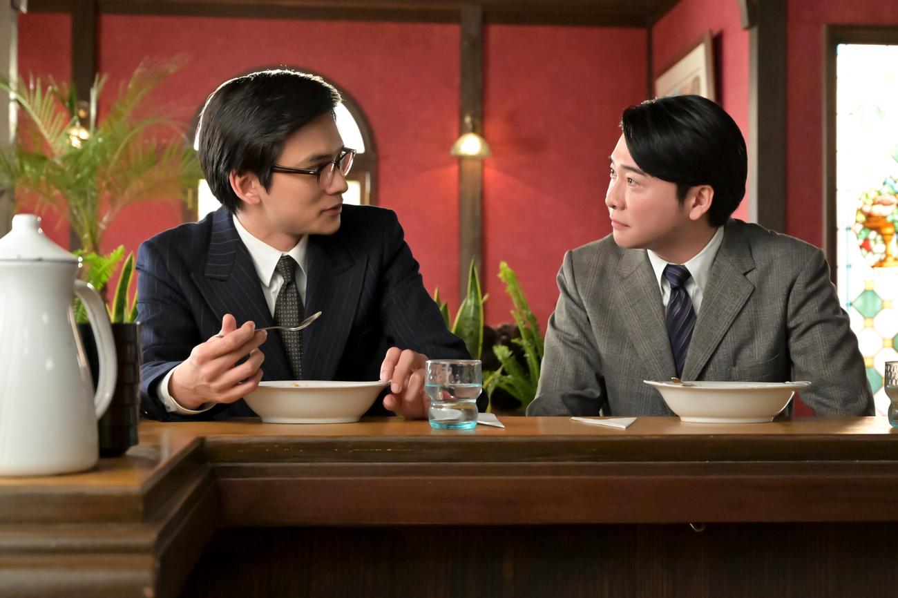 NHK連続テレビ小説「あんぱん」の1場面（C）NHK