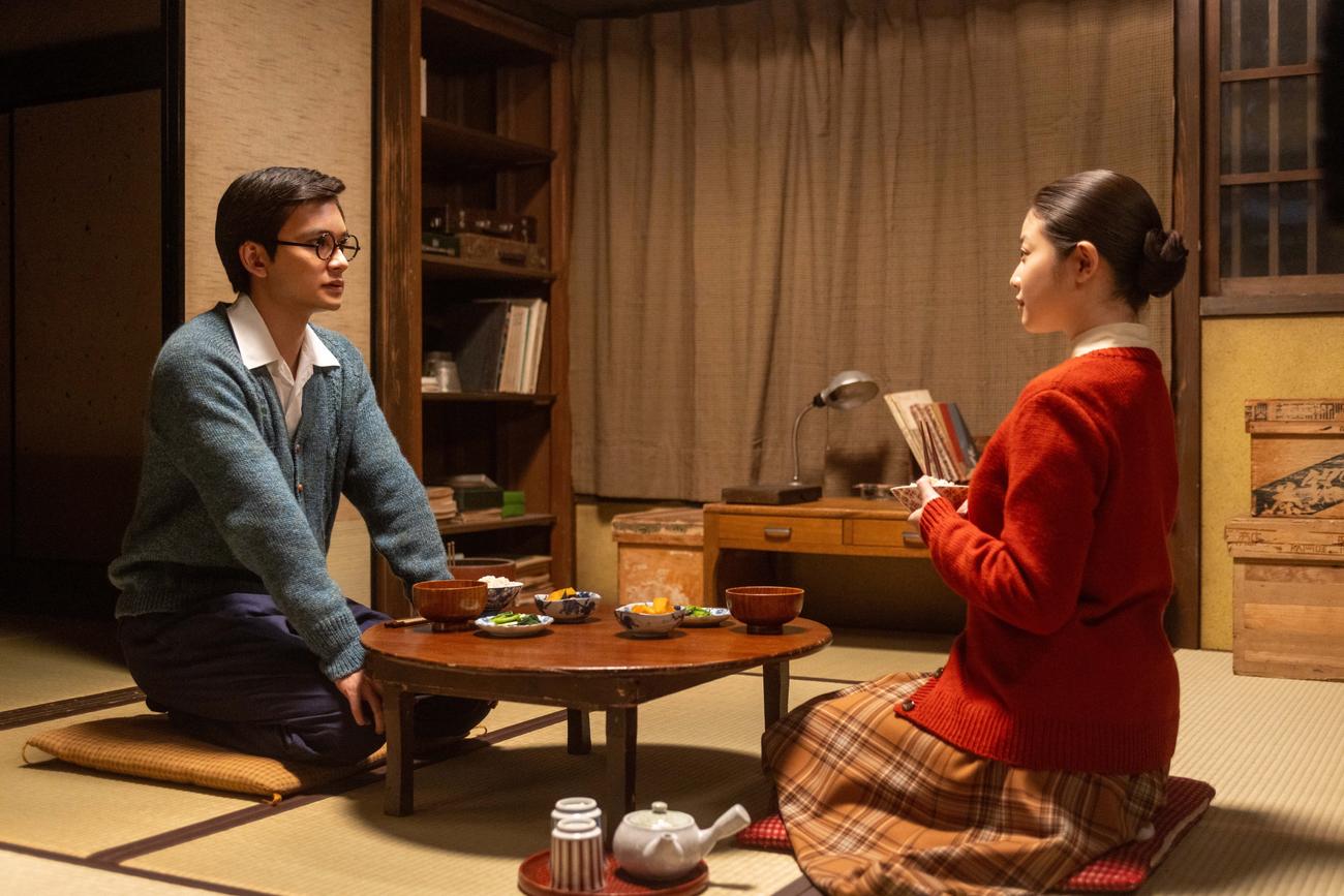 NHK連続テレビ小説「あんぱん」の1場面（C）NHK