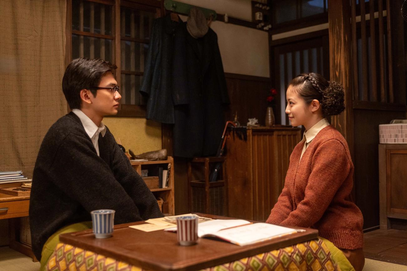 NHK連続テレビ小説「あんぱん」の1場面（C）NHK