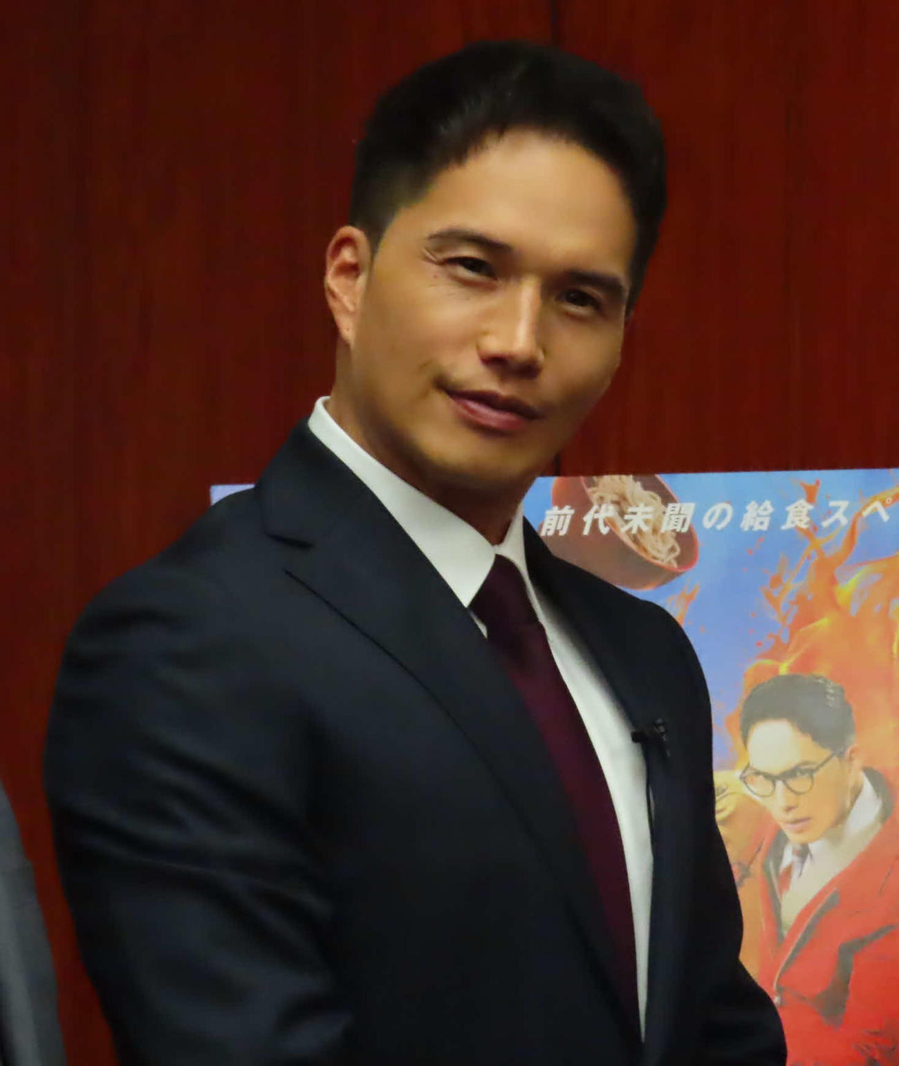 農林水産省を訪問した市原隼人